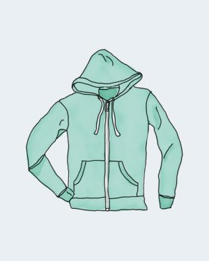 Hoodie With Zipper