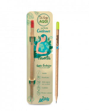 Lápiz Plantable con Semillas – Personalizable | Regalo Ecológico y Sostenible